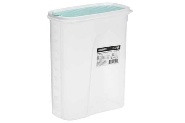 Контейнер для зберігання харчових продуктів Ardesto Fresh, 2.5л, пластик, блакитний
