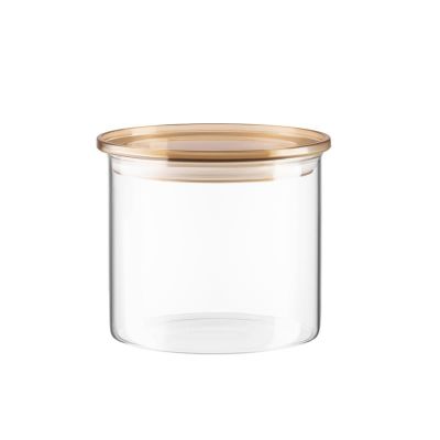 Банка для зберігання Ardesto Fresh 500мл, скло, пластик, прозорий