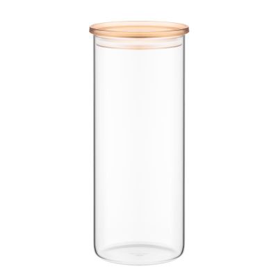 Банка для зберігання Ardesto Fresh 1600мл, скло, пластик, прозорий