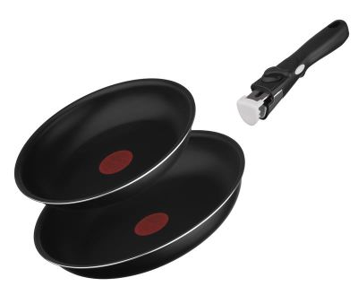 Набір сковорід зі знімною ручкою Ardesto Gemini, 24,28см, 3 предмети, алюміній