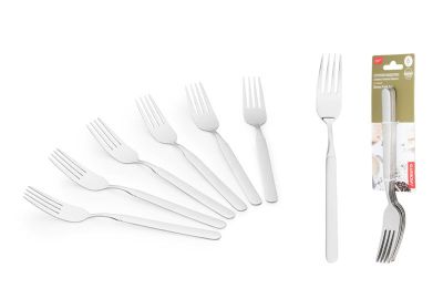 Набір столових виделок Ardesto Gemini Salerno, 6 приборів, нержавіюча сталь