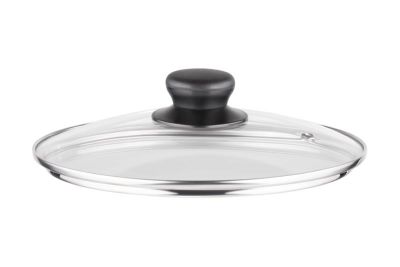 Кришка Ardesto Gemini Gourmet, 20см, термостійке скло, нержавіюча сталь, бакеліт