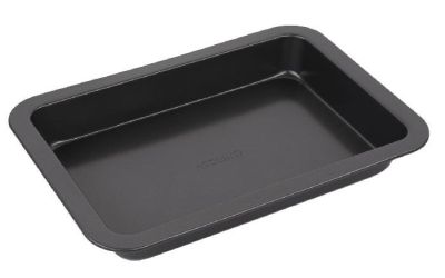 Форма для випікання Ardesto Gemini, 34.5x24x4.5см, вуглецева сталь, прямокутна, сірий