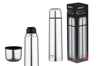 Термос Ardesto Easy Travel, 1000мл, нержавіюча сталь