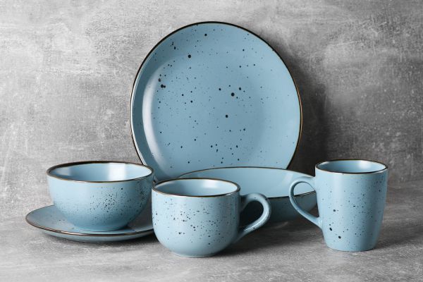 Салатник Ardesto Bagheria, 14см, керамика (Misty Blue)