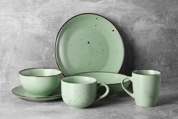 Салатник Ardesto Bagheria, 14см, кераміка (Pastel Green)