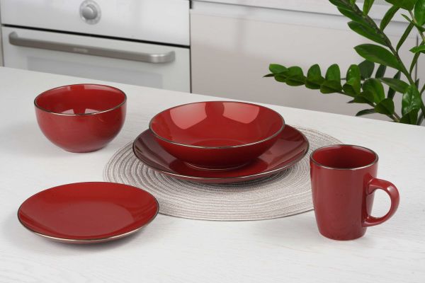 Салатник Ardesto Bagheria, 14см, керамика (Sangria)