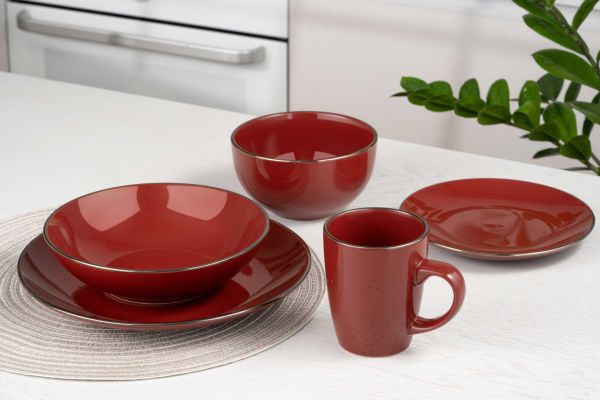 Салатник Ardesto Bagheria, 14см, керамика (Sangria)