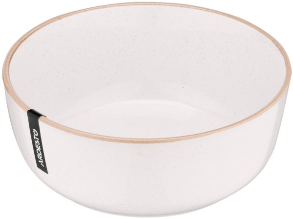 Салатник Ardesto Apulia, 720мл, 16.2см, кераміка, кремовий