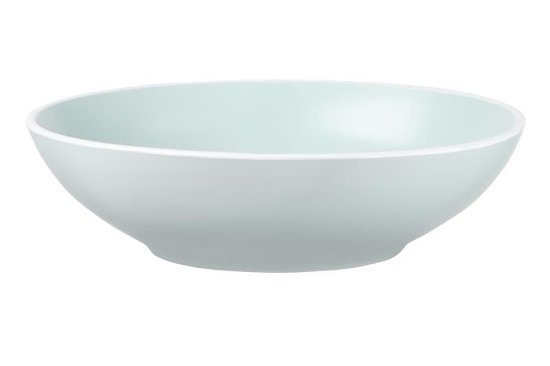 Тарілка супова Ardesto Cremona Pastel blue, 20см, кераміка, синій