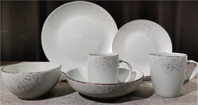 Тарілка супова Ardesto Lucca Illusion blue, 20см, кераміка, синій