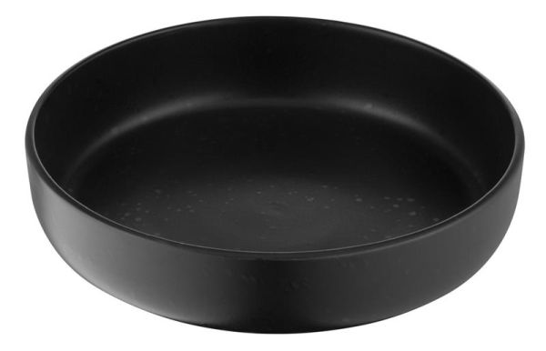 Тарілка супова Ardesto Trento, 21.5см, кераміка, чорний