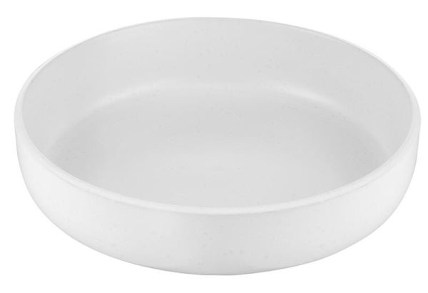 Тарілка супова Ardesto Trento, 21.5см, кераміка, білий