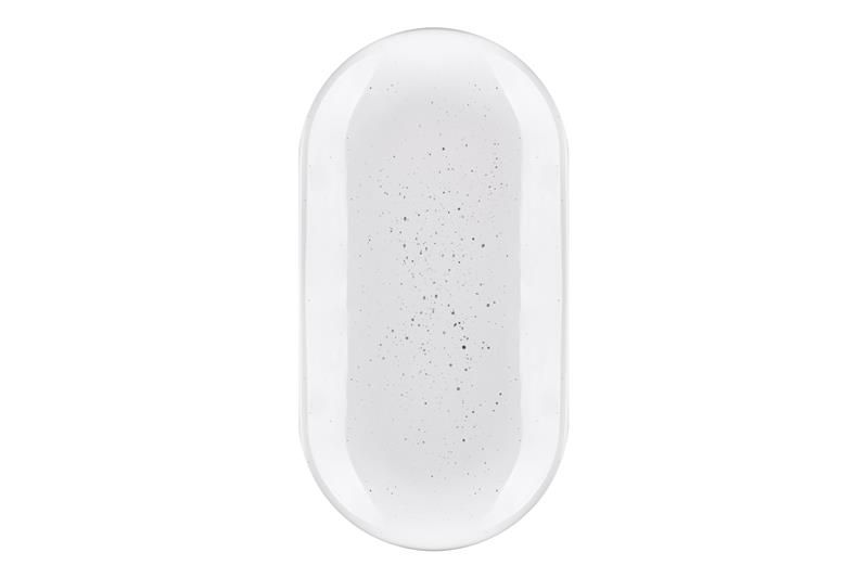 Блюдо Ardesto Bagheria Bright white, 25х13см, кераміка, овальна, білий