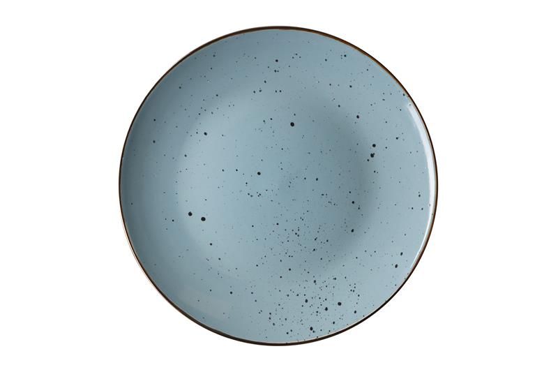 Тарілка обідня Ardesto Bagheria Misty blue, 26см, кераміка, синій