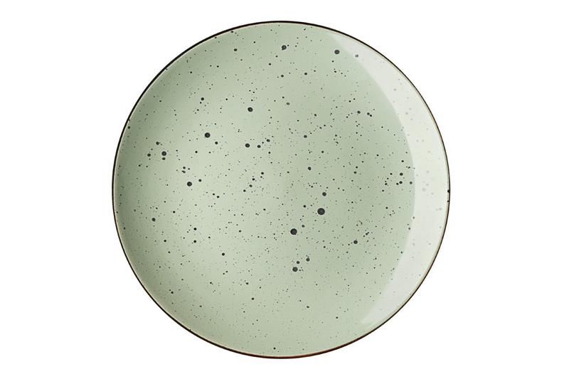 Тарілка обідня Ardesto Bagheria Pastel green, 26см, кераміка, зелений