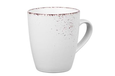 Чашка Ardesto Lucca Winter white, 360мл, кераміка, білий