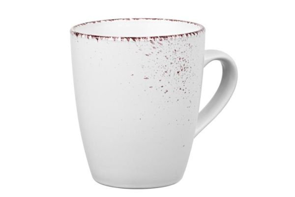 Чашка Ardesto Lucca Winter white, 360мл, кераміка, білий