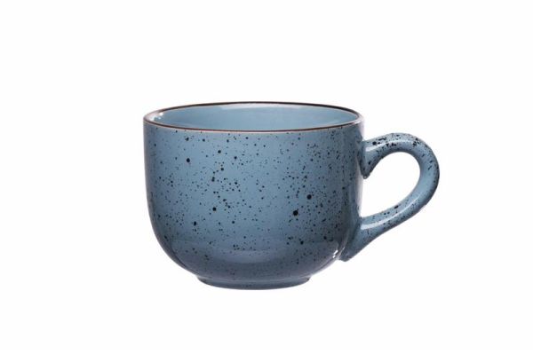 Чашка Ardesto Bagheria Misty blue, 480мл, кераміка, синій