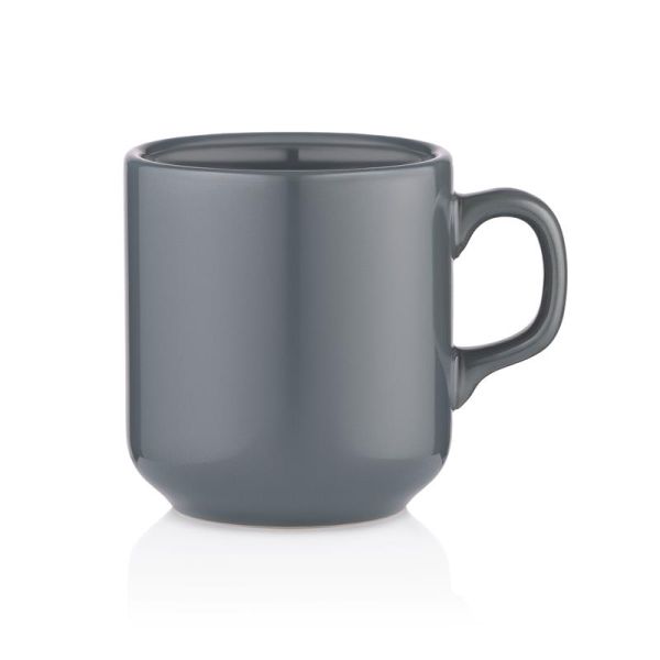 Чашка Ardesto Carlo, 280мл, кераміка, чорний