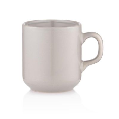 Чашка Ardesto Carlo, 280мл, кераміка, сірий