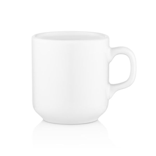 Чашка Ardesto Carlo, 280мл, кераміка, білий