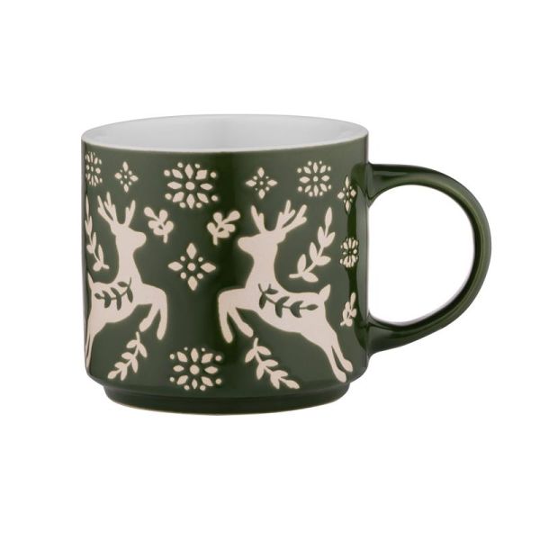 Чашка Ardesto Christmas New Year&#39;s , 440мл, кераміка, в асортименті