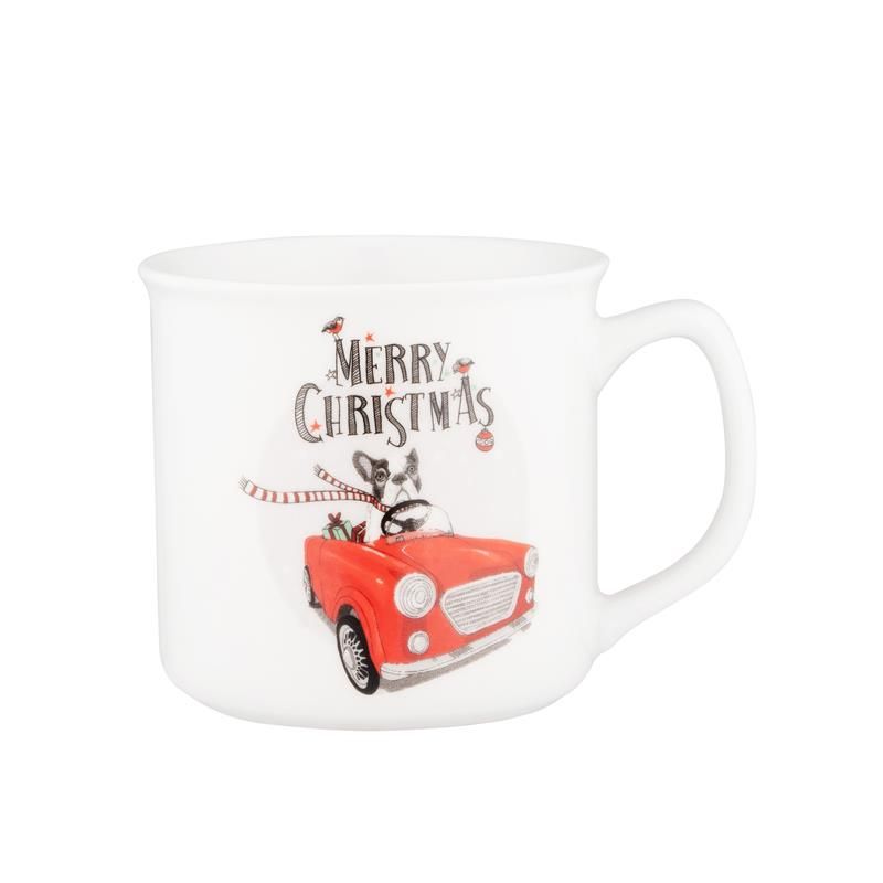 Чашка Ardesto Merry Christmas, 360мл, порцеляна, в асортименті