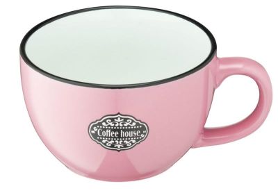 Чашка Ardesto Floerino, 480мл, кераміка, рожевий