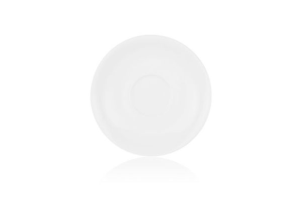 Блюдце Ardesto Imola, 12см, порцеляна, білий