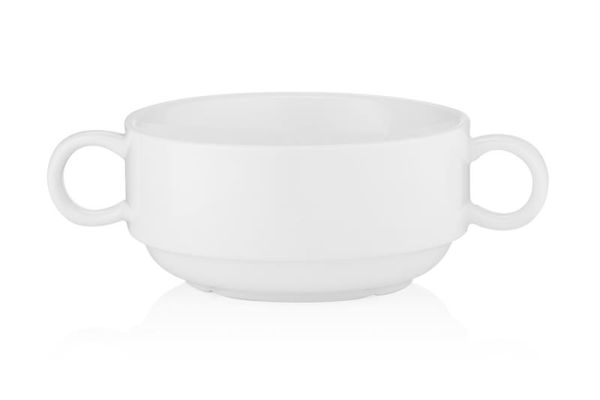 Бульйонниця Ardesto Imola, 10.4см, 250мл, порцеляна, білий