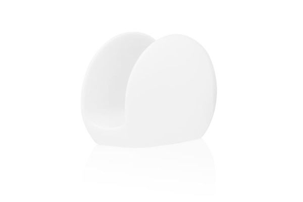 Серветниця Ardesto Imola, 11.5х6.7х8.6см, порцеляна, білий