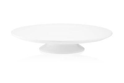 Блюдо для торта Ardesto Imola, 30см, порцеляна, білий