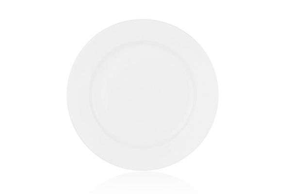 Тарілка пиріжкова Ardesto Prato, 18см, порцеляна, білий