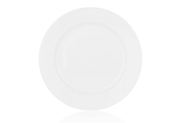 Тарілка десертна Ardesto Prato, 20см, порцеляна, білий