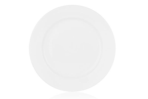 Тарілка обідня Ardesto Prato, 25см, порцеляна, білий