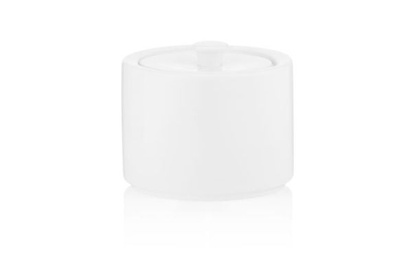 Цукорниця Ardesto Prato, 7.8х7.8х9см, 200мл, порцеляна, білий