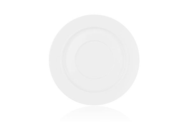 Блюдце Ardesto Prato, 15.5см, порцеляна, білий