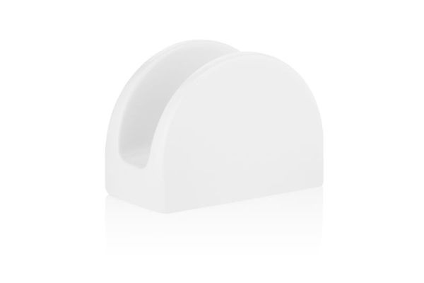 Серветниця Ardesto Prato, 11х6х8см, порцеляна, білий