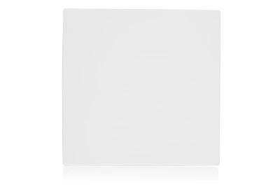 Тарілка обідня Ardesto Imola, 26х26см, порцеляна, квадратна, білий