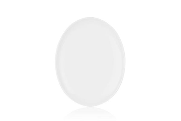 Блюдо Ardesto, 20.5х16см, порцеляна, овальна, білий