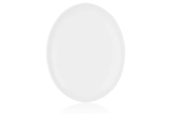 Блюдо Ardesto, 28х22см, порцеляна, овальна, білий