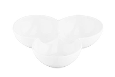 Менажниця Ardesto, 17.7см, порцеляна, білий