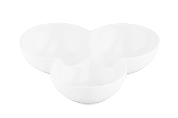 Менажниця Ardesto, 17.7см, порцеляна, білий