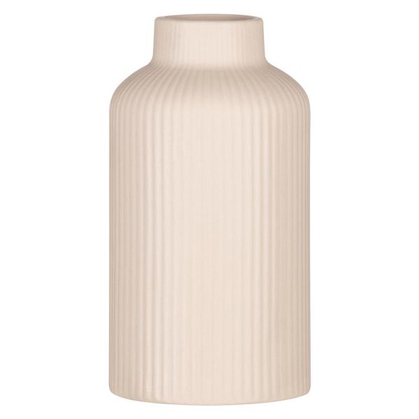 Ваза Ardesto Savona, 8х15см, порцеляна, бежевий