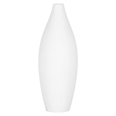 Ваза Ardesto Siena, 7х23см, порцеляна, білий