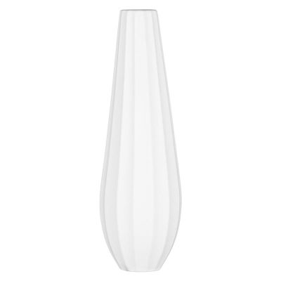 Ваза Ardesto Molize, 8.5х27.5см, порцеляна, білий
