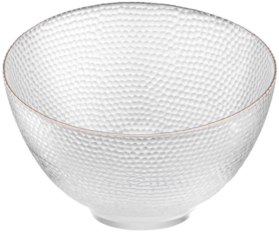 Салатник Ardesto Commelina 22см (Transparent)