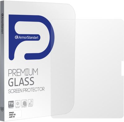 Захисне скло ArmorStandart Glass.CR для Apple iPad Air 13/ Pro 13 (Clear)