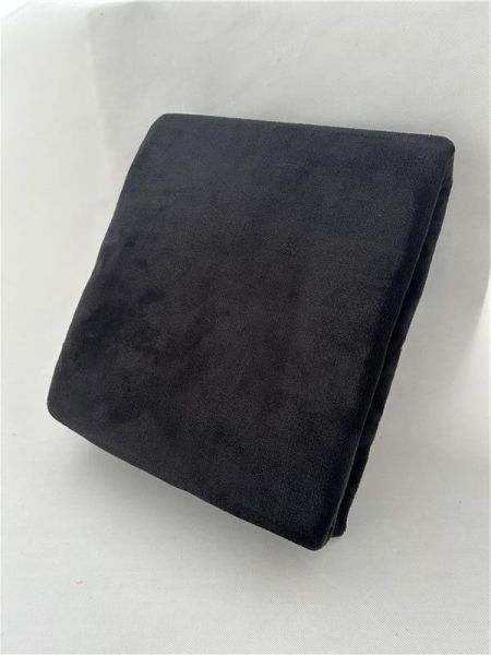 Плед Ardesto Flannel 200х220см, 100% поліестер, чорний